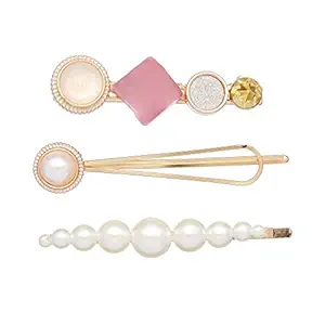Amazon Brand - Solimo Womens Hair Pins, Pack of 3