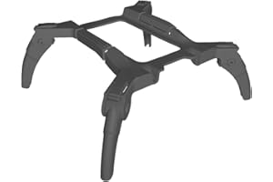 YueLi Mavic Mini 2/SE Extended Landing Gear Beinverlängerungen Schutz Faltbarer Extender Faltbares Höhenfahrwerk Mini 2 Landegestell für DJI Mini 2/ Mavic Mini/Mini SE Zubehör (grau)