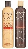 OZ BOTANICS Major Moisture SHAMPOO and CONDITIONER (400ml each)