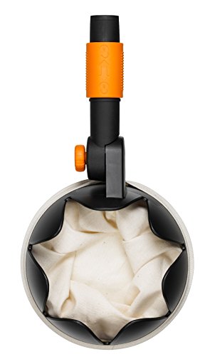 Fiskars Obstpflücker für Fiskars QuikFit Stiele, Nur Gerätekopf, L x B x H: 30 x 1,7 x 9 cm, Glasfaserverstärkter Kunststoff/Baumwolle, Schwarz/Orange, QuikFit, 1000693 - 4