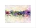 Produktbild PAINTING CITYSCAPE PAINT SPLASH SKYLINE BUDAPEST FRAMED ART PRINT B12X13530