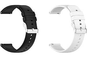 CLYHON Pasek do zegarka 20 mm, zapasowy pasek do zegarka Huawei Watch Smart Watch, miękki, przyjazny dla skóry silikonowy szybkie zapięcie, pasek do smartwatcha