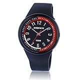 Jungen m?dchen gelee e-sport quarzuhr, 100 m wasserdicht led silikon armband im freien einfach mode frische kinder armbanduhr-H