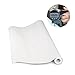Produktbild KINLO Elegant Selbstklebend Möbelfolie PVC 0.61x5M Weiß Küchenfolie Wasserfest Dekofolie Schrankfolie klebefolie Möbelfolie Folie Tapeten für Küche Schrank Möbel