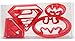 Produktbild Super Hero Set von 4 Superman/Batman Logo geformte Kekse, Gebäck, Cookie Cutter, Fondant Cutter in Geschenkbox