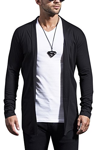 Maniac Mens Fullsleeve Black Cotton Shrug RS.420 (70.00% Off) - Amazon