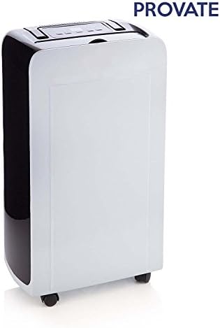PROVATE - 12 Litre Portable Dehumidifier / Low Energy Consumption / Air Ioniser / Humidity Control / Laundry Drying / Continuous Drainage / 24 Hour Timer / Great for all Homes &amp; Offices / ALL THE SPECS YOU NEED / 3 Year WARRANTY!