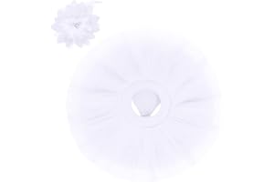 IBTOM CASTLE Vestido de Ballet Tutu Falda de Mujer Falda Disfraz Ballet Maillot de Danza Fiesta Tutu Ballet S-XXL