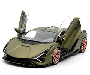 Digital Zone 1:32 Scale DieCast Metal Model Pull Back Car Toy with Light & Sound, Openable Hood, Trunk and Doors Best Gift for Boys and Girls Above 3 Years