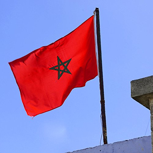 Preisvergleich Produktbild Runfon Flagge Marokko Fahne 150 x 90 cm