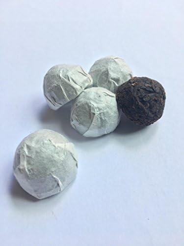 Handcrafted Pu'Er Mini Tuo Tea Cakes Aged beautiful delicacy after dinner tea helping to maintain cholesterol and weight (50g)