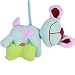 Hengsong Baby Spiral Cot Activity Hanging Along Toy Bar for Baby Car Seats/Carriers Travel Activity Center