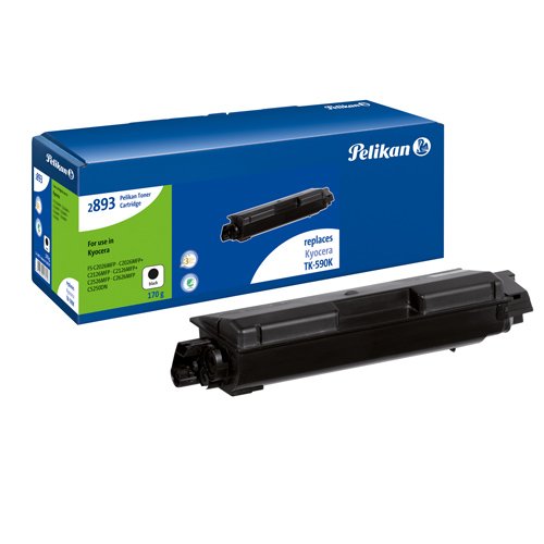 Pelikan Toner 2893 ersetzt Kyocera TK590 (5250) bk Kit