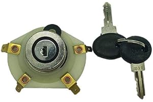 AS ONE One by camamoto Serrature Completo Blocchetto Chiavi avviamento (cod 77670065 Compatibile con Piaggio Vespa px 125-150-200 / Vespa 50-125cc 1967-1982 / et3 125 1976-1983 | R.O. 160743)