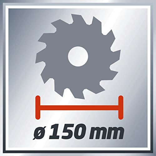 Einhell Akku Handkreissäge TE-CS 18 Li Solo Power X-Change (Lithium Ionen, 18 V, max. 48 mm, Sägeblatt Ø150 x Ø10 mm, 24 Zähne, Staubabsaugadapter, ohne Akku und Ladegerät) - 3