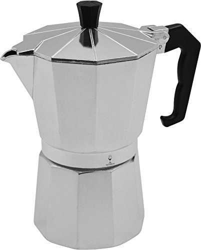 Argon Tableware 4 Cup Italianische Herd Kaffeemaschine. Traditionelles Design Argon Tableware 4 Cup Italianische Herd Kaffeemaschine. Traditionelles Design Bilder