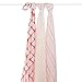 aden + anais lot de 3 maxi-lange silky soft - berry shibori