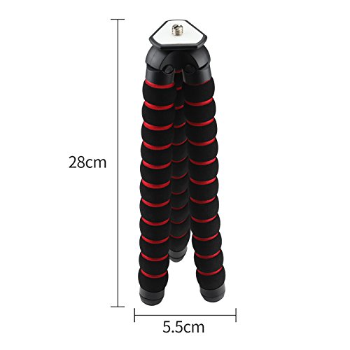 SHOOT Flexible Esponja Soporte del Trípode para DSLR Sin Espejo Cámaras Compactas y Réflex Camcordey Gran Tamaño Adicional