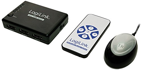 LogiLink Video Switch HDMI 5-Port mit Verstärker