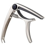 Mugig Capodastre de Guitare Capo Pince en Alliage de Zinc pour Guitare Acoustiqu