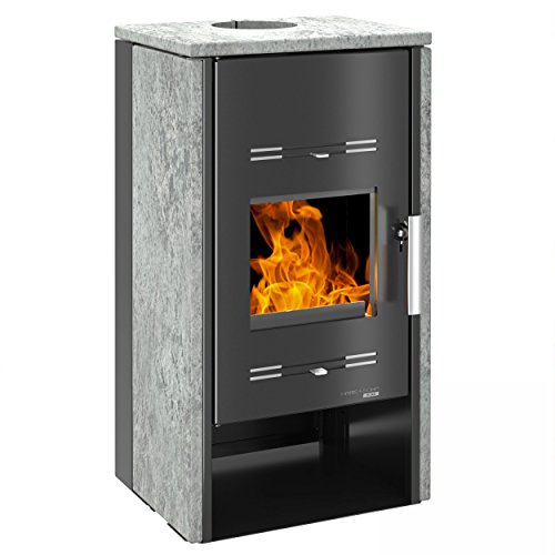 Preisvergleich Produktbild HAAS+SOHN Kaminofen KUFSTEIN Rainbow, Rainbow, 5 kW, grau