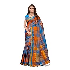 ANNI DESIGNER Women's Sarees Cotton Silk Saree with Blouse Piece