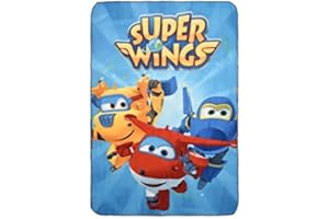 SUPER WINGS COUVERTURE PLAID 100x150 cm GARCON