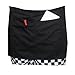 Price comparison product image UEETEK Waist Apron Short Waist Apron with Pocket for Chef Waiter Waitress (Black)