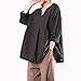 Produktbild [M-5XL] Clearance Sale Damen Pulli Elegant Langarm T-Shirt Yogogo Warme V-Ausschnitt Lose Ethnisch Druck Lässige Casual Oberteile Oversized Top Herbst Sports Jacket Hoodie Sweatjacke Kapuzenpullover