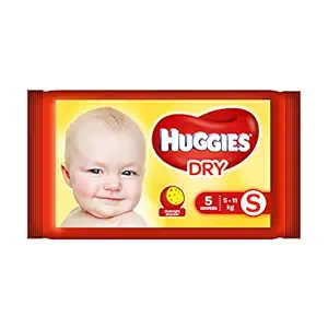 Huggies New Dry Diapers Small (5 Count)