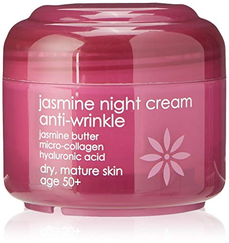 Jasmin de mantequilla Noche Crema contra anti-arrugas 50 +