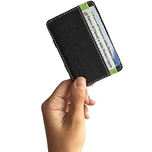 ducomi® Magic The Homme Irrésistible – Stainless Steel Form of Moustache and Beard Comb Wallet for Cash and Credit Cards – The Essential For The Man Combination of Success Purple - Image 3