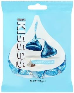 Hersheys Kisses Cookies n Creme 70g x 12