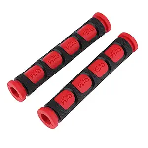 Ecomspace 1 Pair Motorcycle Brake/Clutch Lever Sleeves Nonslip Hand Grips Red