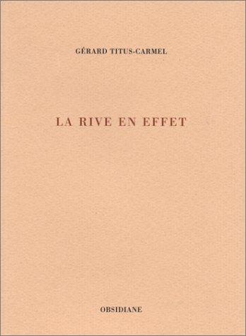 couverture de : La rive en effet