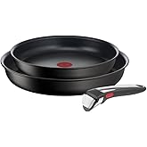 Tefal Titanyum 6X Ingenio UnlimitedOne İnd&uuml;ksiyon Tabanlı 3 Par&ccedil;a Tava Seti - 2100134265