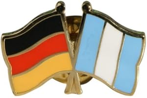 Flaggenfritze® Freundschaftspin Deutschland - Guatemala