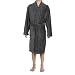 Produktbild HOM Roy Velours Schwamm Luxe Herren Bademantel, Grau X-large