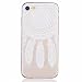 Produktbild MUTOUREN Handyhülle für iPhone 7 (4.7 Zoll) TPU Silikon Case Cover Durchsichtig Schutzhülle Tasche Etui Bumper Ultradünne Weich Kratzfeste Soßdämpfende Silikontasche Hülle Weiß - Indische Sonne Federn