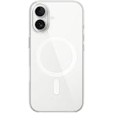 iPhone 17 ile Uyumlu IC &Ccedil;ipli Animasyonlu M-Safe Sararmaz PC Premium Slim Şeffaf Kılıf