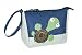 Lassig Cute Hanging Lightweight Kids Bathroom Wash bag Toiletry Travel Bag with multiple compartments, Wildlife Turtle
