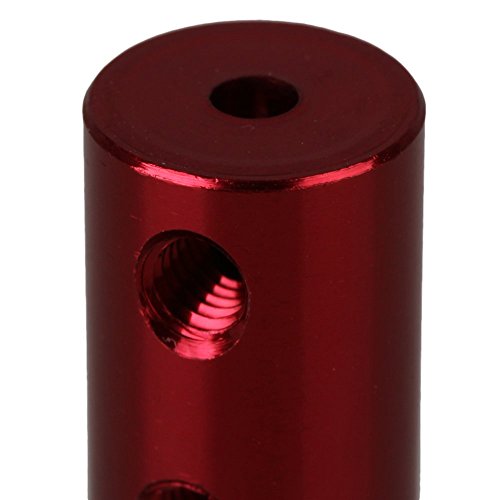 cnbtr 3 mm bis 3 mm ROT Aluminium Schaft Kupplung Starre Kupplung Kupplung Motor Anschluss 2 Stück