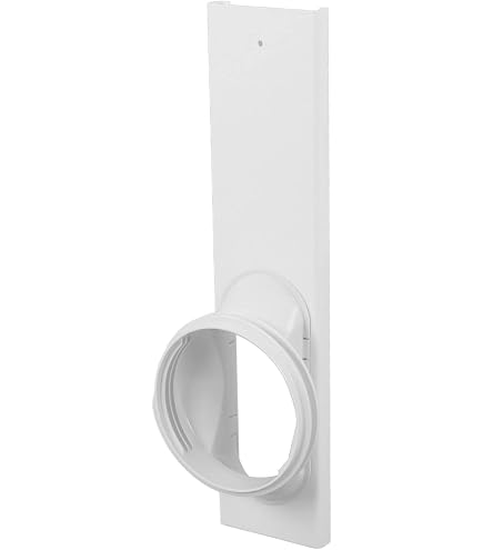 LWKJPBPP Kit de Plaque coulissante de fenêtre Kit d'aération de fenêtre de climatiseur Portable réglable pour Tuyau d'échappement Accessoires de climatiseur Conduit de climatisation Extensible