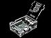 Produktbild Acryl Case für Raspberry Pi 3, Raspberry Pi 2, Raspberry Pi B+ (B Plus) Gehäuse Glasklar Vullers Tech