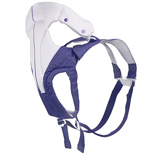 Youlanda 3 Positionen Babytrage als Bauchtrage, Baby Carrier, Rückentrage und Hüfttrage mit Kopfunterstützung für Neugeborene, Säugling und Kleinkinder - 6