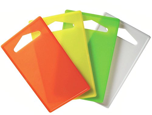 Kleine Kunststoff-Schneidebrett 24x15cm - Verkauf: am Stück, zufällige Farbe - Reisen, Camping, Picknick ...