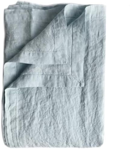 CHUFFED Leinen Bettlaken 100% Leinen Stonewashed Laken Atmungsaktive Bettwäsche für Bauernhäuser,Soft Washed Finish Bettlaken nur 1 Bett Laken (250cm x 275 cm, Natur Leinen
