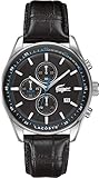 Lacoste Herren-Armbanduhr Dublin Analog Quarz Leder 2010784