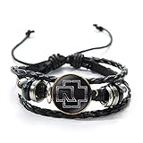  Hipster Rammstein Punk Leder Armband Männer Frauen Gothic Fashion Rock Band Logo Print Charme Handgewebt Armband Armband