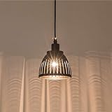 Esta moderna lámpara colgante se puede utilizar en el dormitorio, la cómoda, la sala de estar, en cualquier lugar. Esto es perfecto para decoraciones industriales, rústicas, vintage y retro en el hogar. También proporciona la iluminación perfecta para esa cena importante. Cuando encienda la luz, sentirá la armonía proporcionada por su luz suave, ideal para crear el momento perfecto.